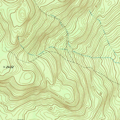 United States Geological Survey Miles Pond, VT-NH (1968, 24000-Scale) digital map