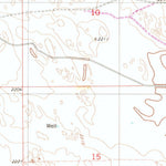United States Geological Survey Miles Ranch, NE (1981, 24000-Scale) digital map