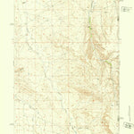 United States Geological Survey Miles Ranch, WY (1952, 24000-Scale) digital map