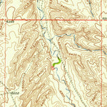 United States Geological Survey Miles Ranch, WY (1952, 24000-Scale) digital map