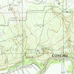 United States Geological Survey Miles, TX (1984, 24000-Scale) digital map