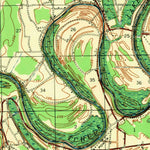 United States Geological Survey Mileston, MS (1940, 62500-Scale) digital map