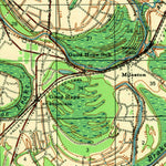 United States Geological Survey Mileston, MS (1940, 62500-Scale) digital map