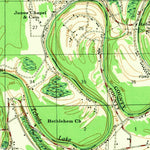 United States Geological Survey Mileston, MS (1954, 62500-Scale) digital map