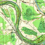 United States Geological Survey Mileston, MS (1954, 62500-Scale) digital map