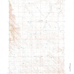 United States Geological Survey Milesville, SD (1983, 24000-Scale) digital map