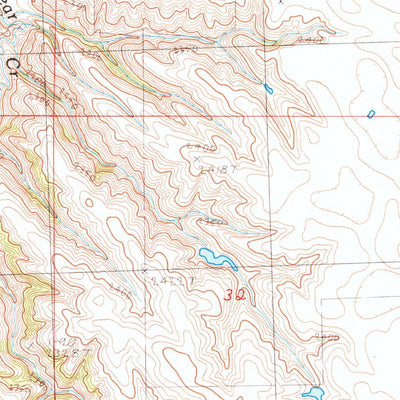 United States Geological Survey Milesville, SD (1983, 24000-Scale) digital map