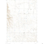 United States Geological Survey Milesville, SD (2021, 24000-Scale) digital map