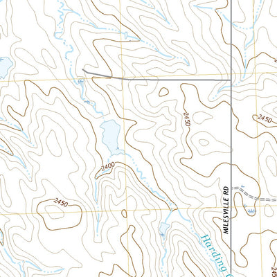 United States Geological Survey Milesville, SD (2021, 24000-Scale) digital map