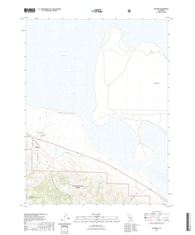 United States Geological Survey Milford, CA (2021, 24000-Scale) digital map