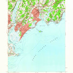 United States Geological Survey Milford, CT (1951, 24000-Scale) digital map