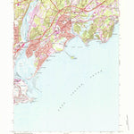 United States Geological Survey Milford, CT (1984, 24000-Scale) digital map