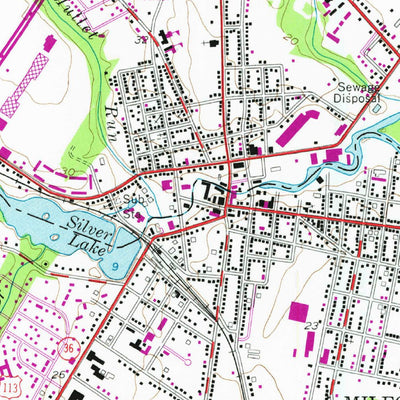 United States Geological Survey Milford, DE (1954, 24000-Scale) digital map
