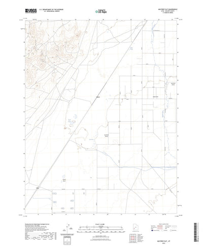 United States Geological Survey Milford Flat, UT (2023, 24000-Scale) digital map