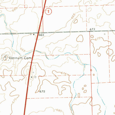 United States Geological Survey Milford, IL (1964, 24000-Scale) digital map