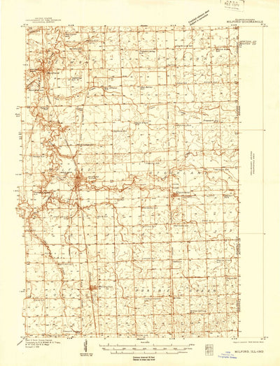 United States Geological Survey Milford, IL-IN (1938, 48000-Scale) digital map