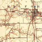 United States Geological Survey Milford, IL-IN (1944, 62500-Scale) digital map