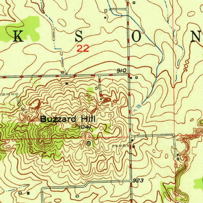United States Geological Survey Milford, IN (1951, 24000-Scale) digital map
