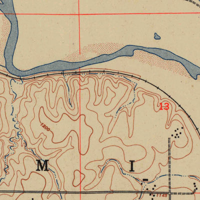 United States Geological Survey Milford, KS (1951, 24000-Scale) digital map