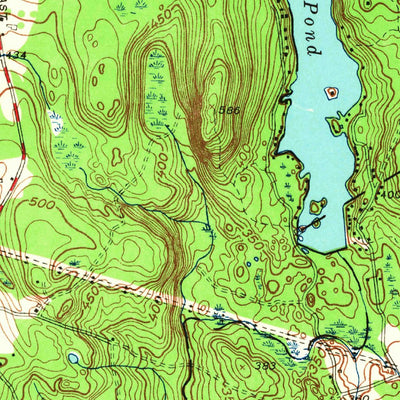 United States Geological Survey Milford, MA (1953, 24000-Scale) digital map