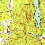 United States Geological Survey Milford, MA (1953, 31680-Scale) digital map