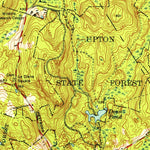 United States Geological Survey Milford, MA (1953, 31680-Scale) digital map