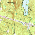 United States Geological Survey Milford, MA (1968, 25000-Scale) digital map