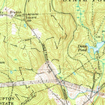 United States Geological Survey Milford, MA (1968, 25000-Scale) digital map