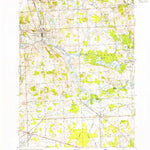 United States Geological Survey Milford, MI (1954, 24000-Scale) digital map