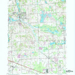 United States Geological Survey Milford, MI (1969, 24000-Scale) digital map