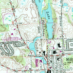 United States Geological Survey Milford, MI (1969, 24000-Scale) digital map