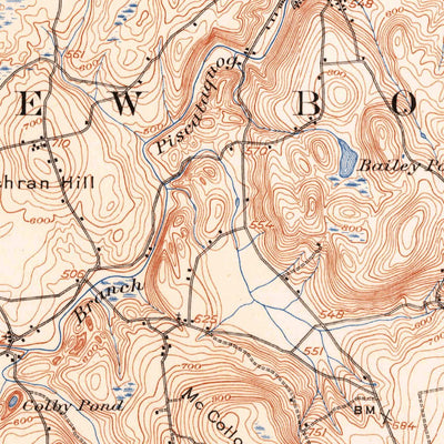 United States Geological Survey Milford, NH (1906, 62500-Scale) digital map