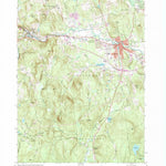 United States Geological Survey Milford, NH (1968, 24000-Scale) digital map