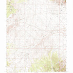 United States Geological Survey Milford NW, UT (1989, 24000-Scale) digital map