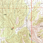 United States Geological Survey Milford NW, UT (1989, 24000-Scale) digital map