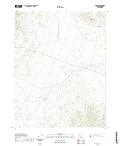 United States Geological Survey Milford NW, UT (2023, 24000-Scale) digital map