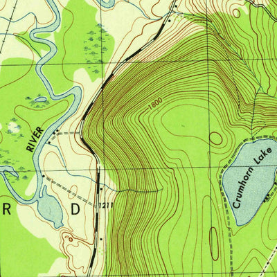 United States Geological Survey Milford, NY (1945, 31680-Scale) digital map