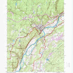 United States Geological Survey Milford, PA-NJ (1995, 24000-Scale) digital map