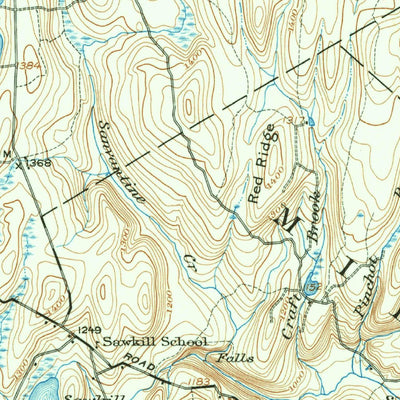 United States Geological Survey Milford, PA-NY-NJ (1913, 62500-Scale) digital map
