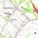 United States Geological Survey Milford Square, PA (1957, 24000-Scale) digital map