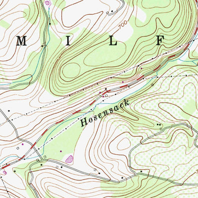United States Geological Survey Milford Square, PA (1992, 24000-Scale) digital map