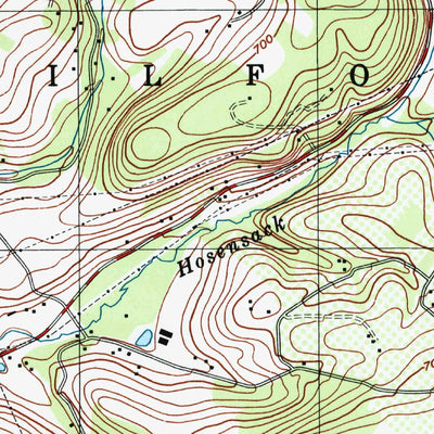 United States Geological Survey Milford Square, PA (1999, 24000-Scale) digital map