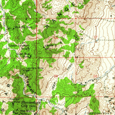 United States Geological Survey Milford, UT (1958, 62500-Scale) digital map