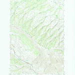 United States Geological Survey Milk Canyon, WA (1971, 24000-Scale) digital map