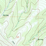 United States Geological Survey Milk Canyon, WA (1971, 24000-Scale) digital map