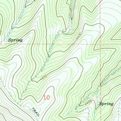United States Geological Survey Milk Canyon, WA (1971, 24000-Scale) digital map