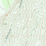United States Geological Survey Milk Canyon, WA (1971, 24000-Scale) digital map