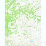 United States Geological Survey Milk Creek, WY (1956, 24000-Scale) digital map