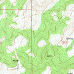 United States Geological Survey Milk Creek, WY (1956, 24000-Scale) digital map