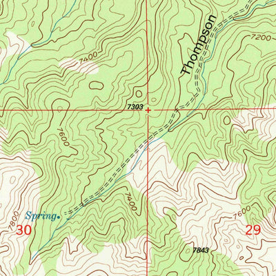 United States Geological Survey Milk Creek, WY (1991, 24000-Scale) digital map